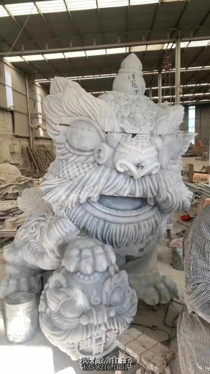 舞獅子，3d打印件拼裝完成
